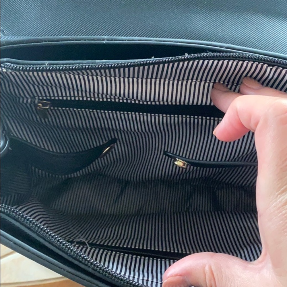 Black Medium Sized Backpack - image 3